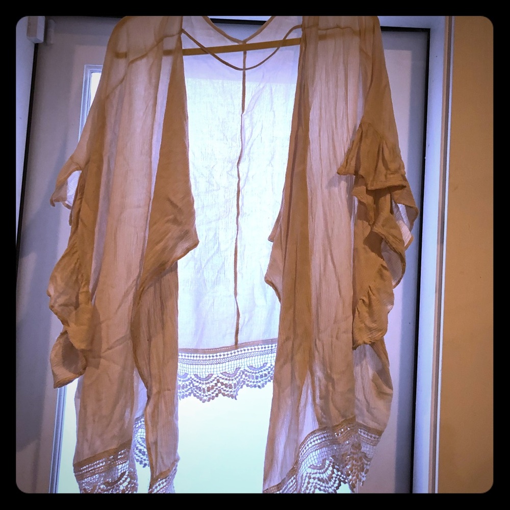 Cream kimono